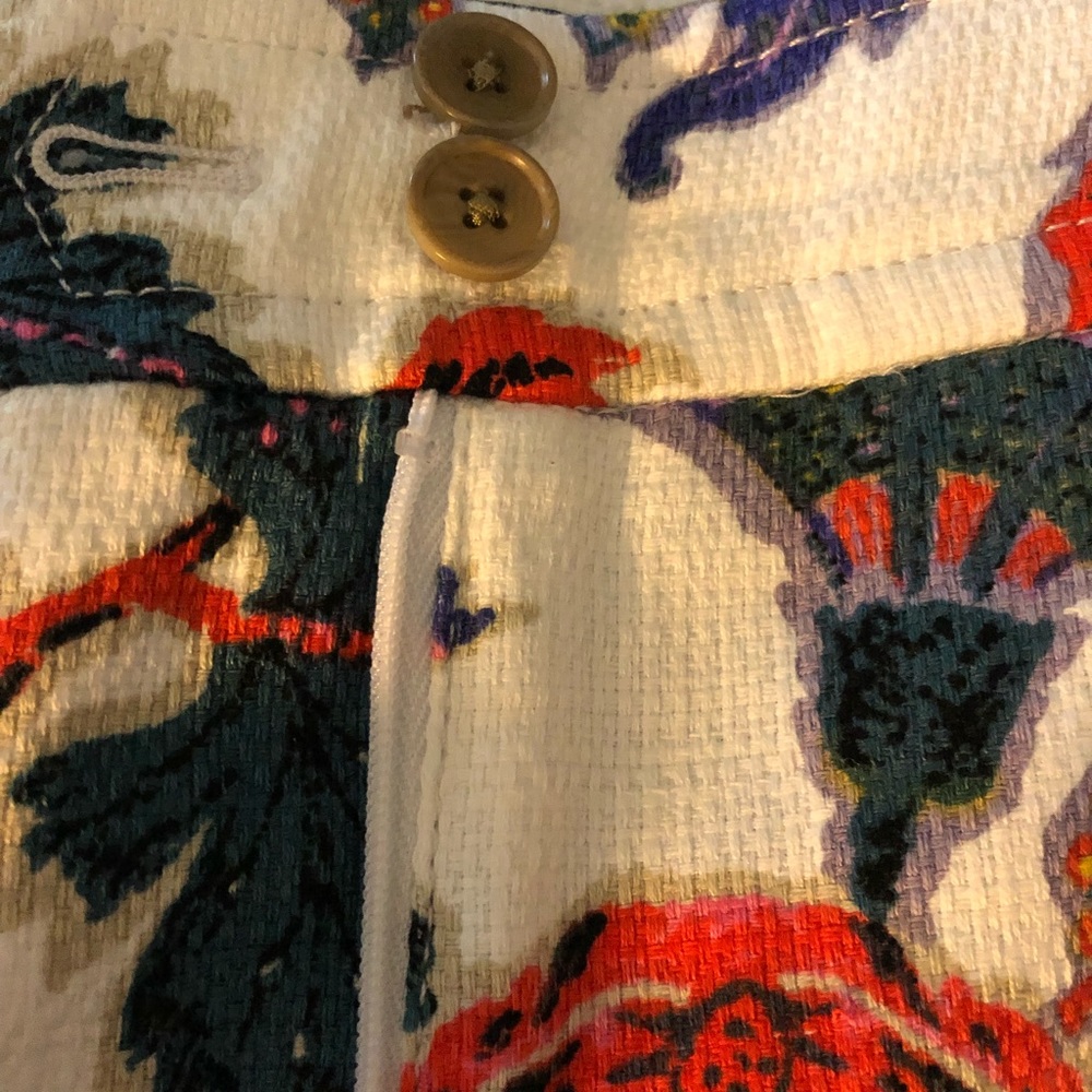 J. Crew Floral Print Capris - Multicolor - Picture 3 of 5